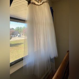 Custom Bridal Detachable Skirt